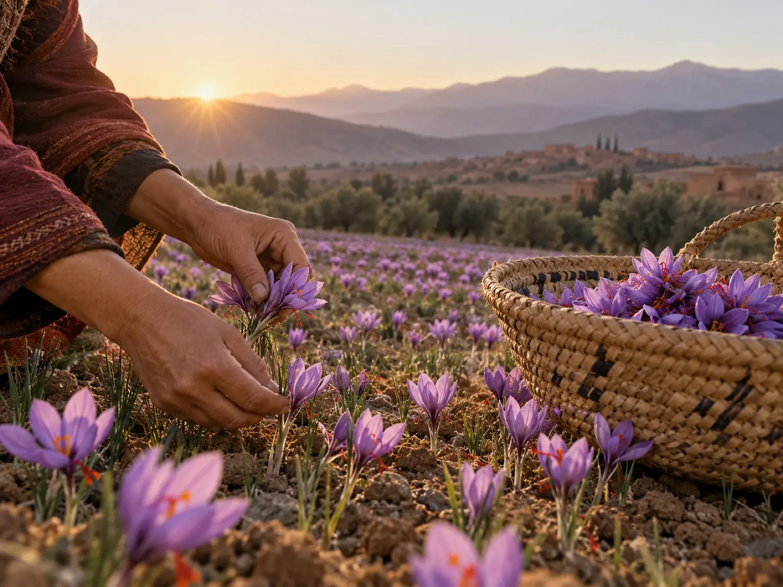 Saffron in Taliouine