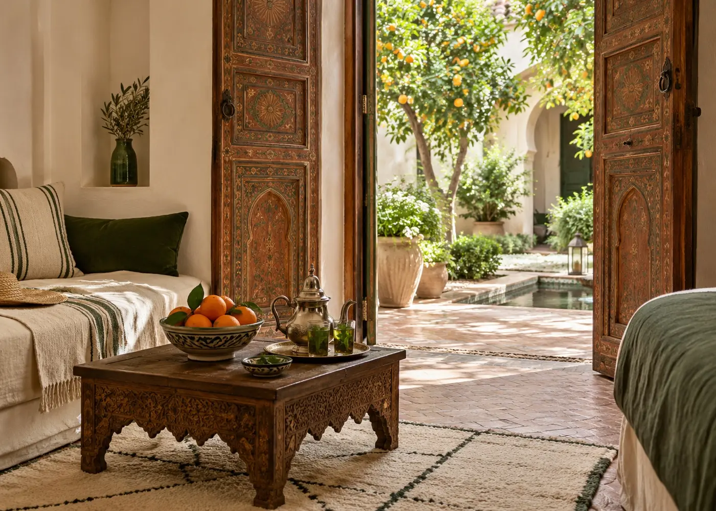 Naranj Suite, a detail