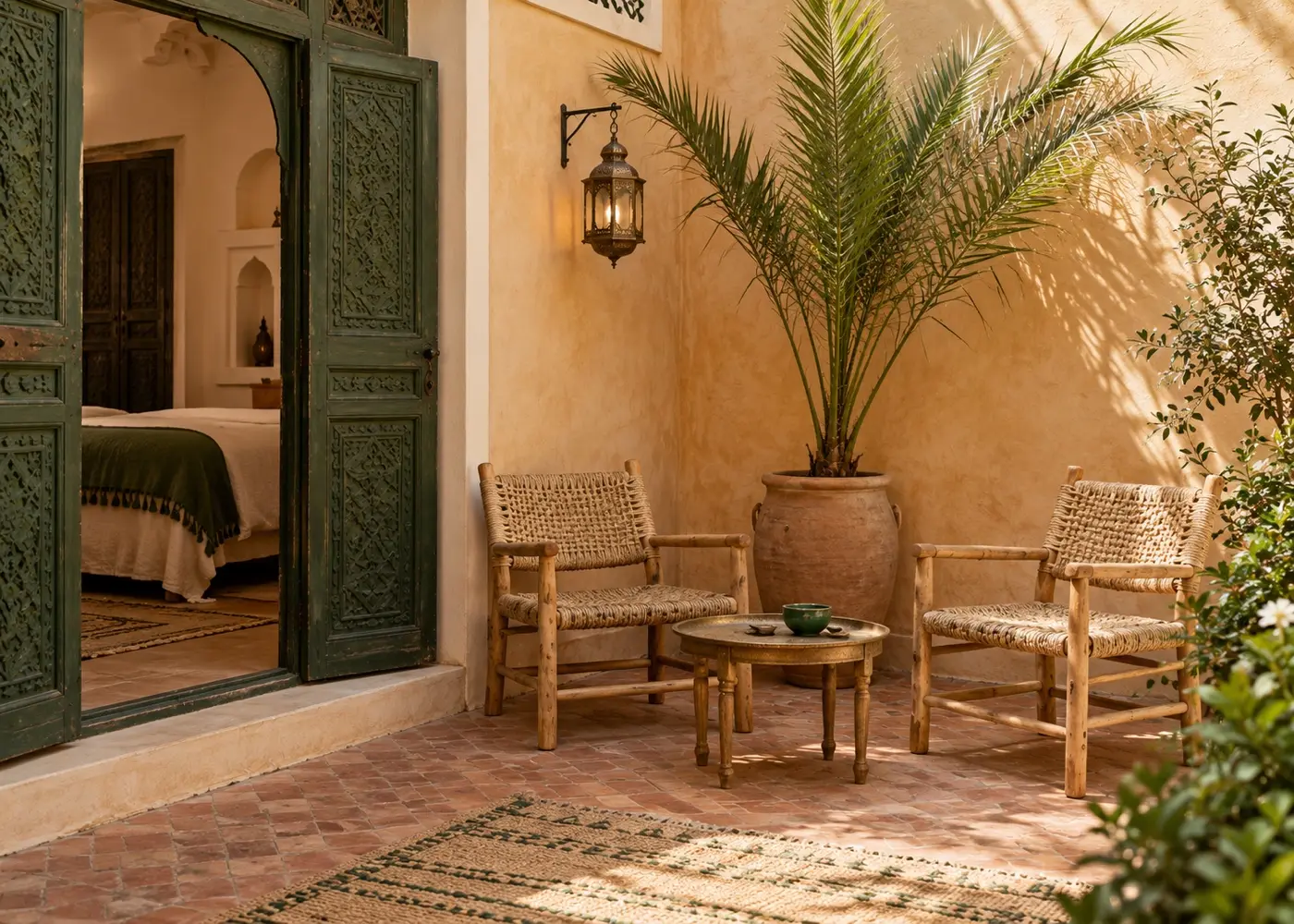 The Tiout patio